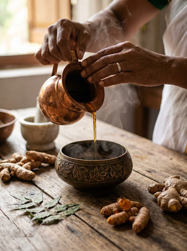 A Quiet Setting for Traditional Wellness at Oak Ray Prana